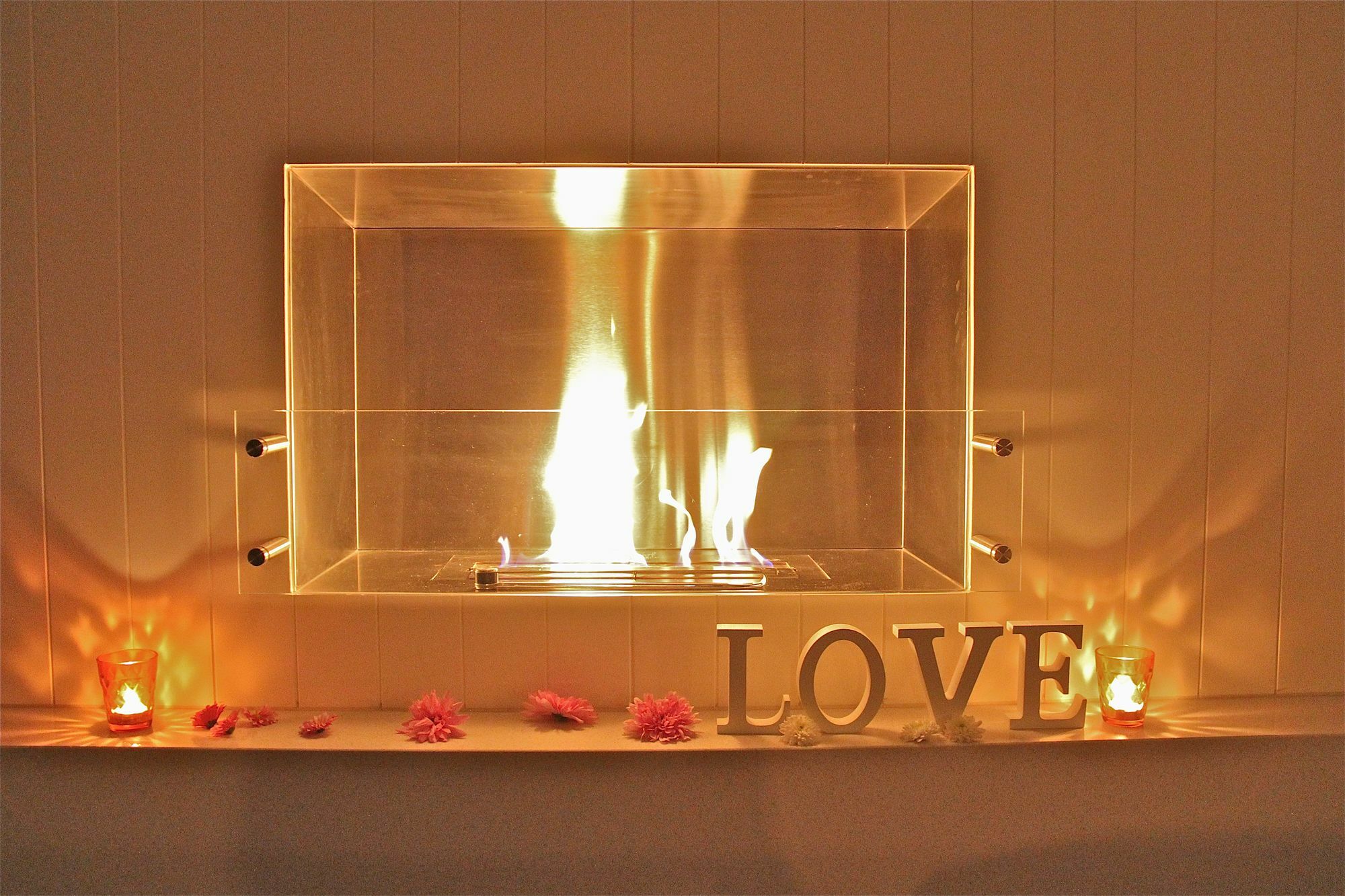 Altitude On Montville Exteriér fotografie A bioethanol fireplace
